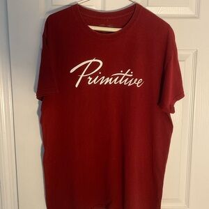Primitive In Cursive writing shirt